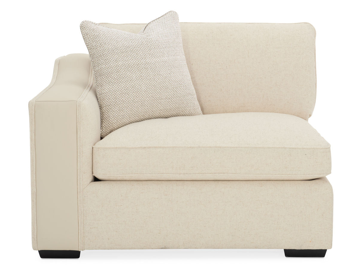 Caracole Back on Track Left Arm Chair