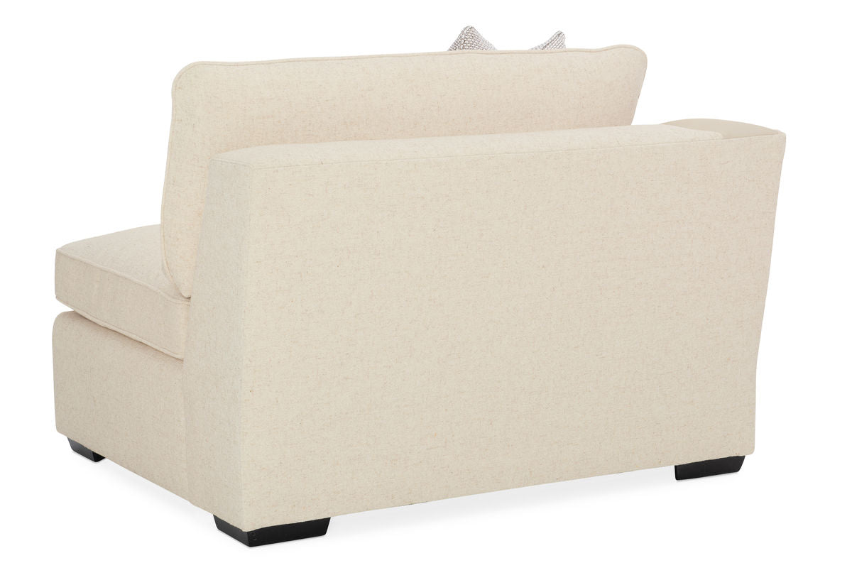 Caracole Back on Track Left Arm Chair
