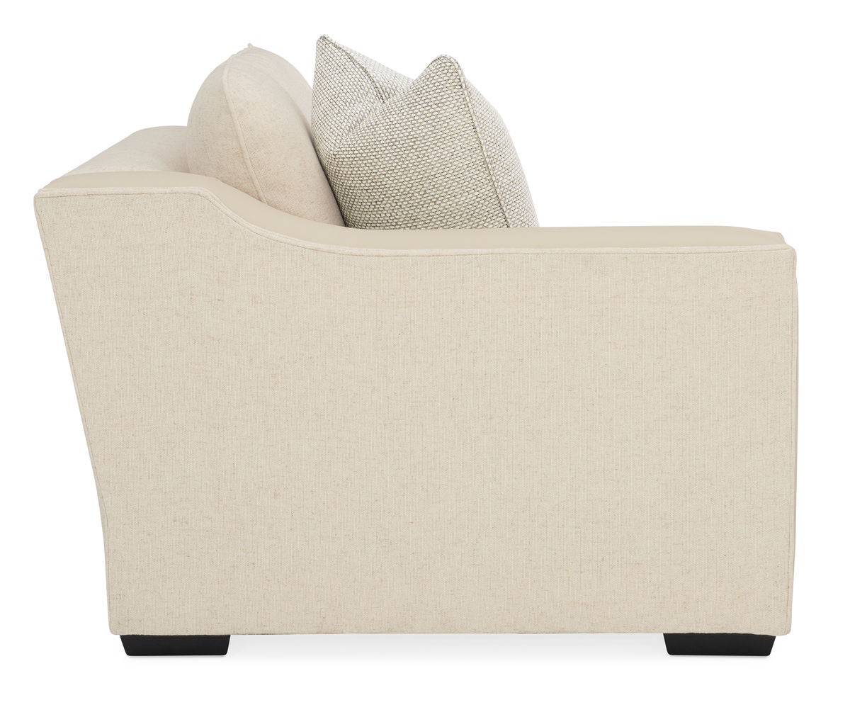 Caracole Back on Track Left Arm Chair