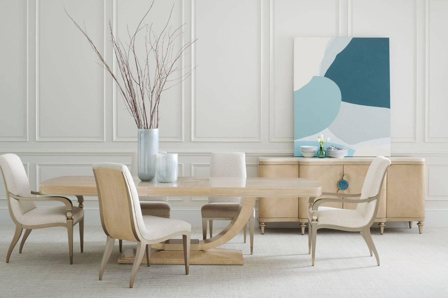 Caracole Fan Dining Table Extending 213-315cm