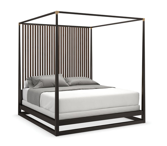 Caracole Pinstripe Us Queen Size Bed