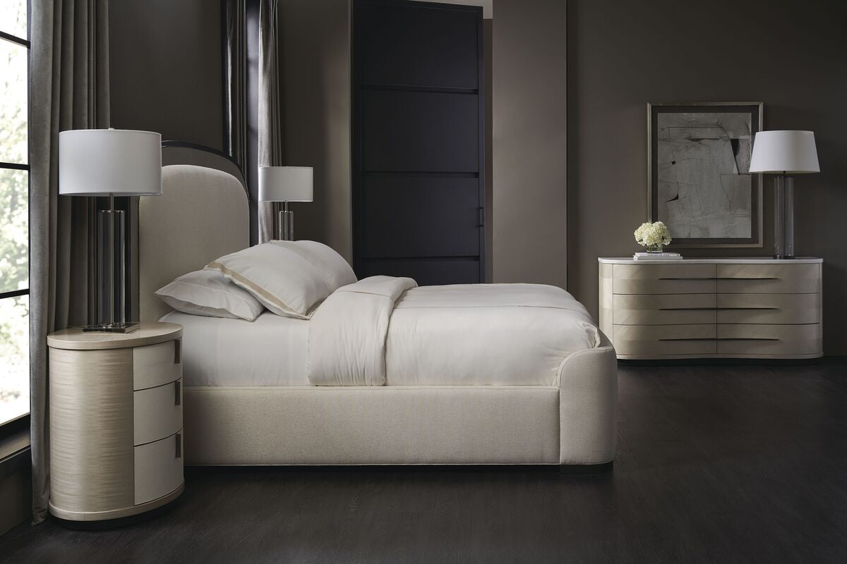 Caracole Wanderlust Super King Size Bed - Splash Silk