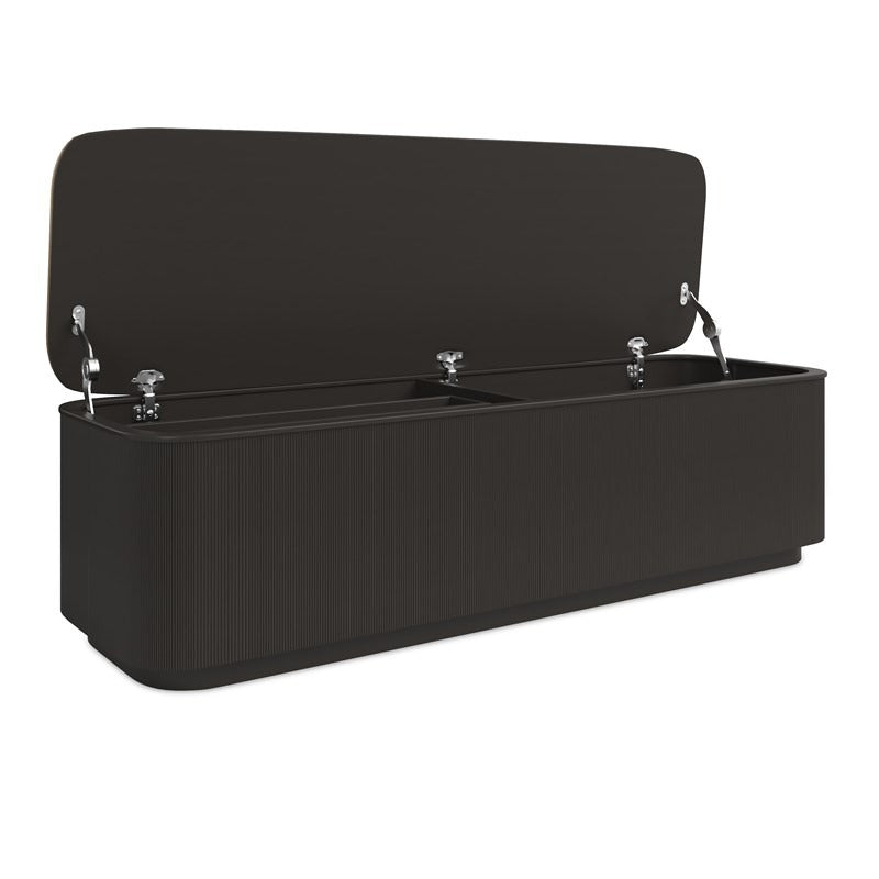 Caracole for the Love of Bed Bench in Chocolate