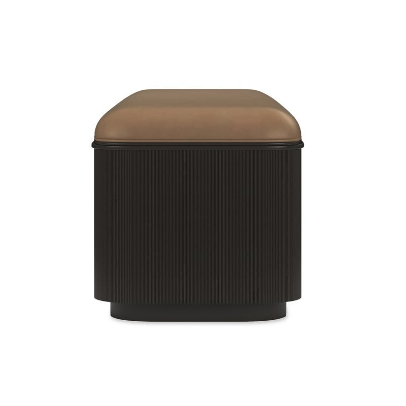 Caracole for the Love of Bed Bench in Chocolate