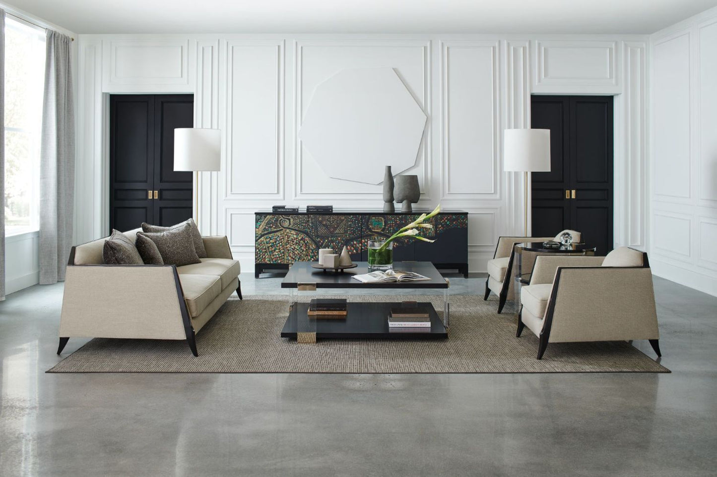 Caracole Outline 3 Seater Sofa